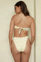 Lotus Bandeau Bikini Top