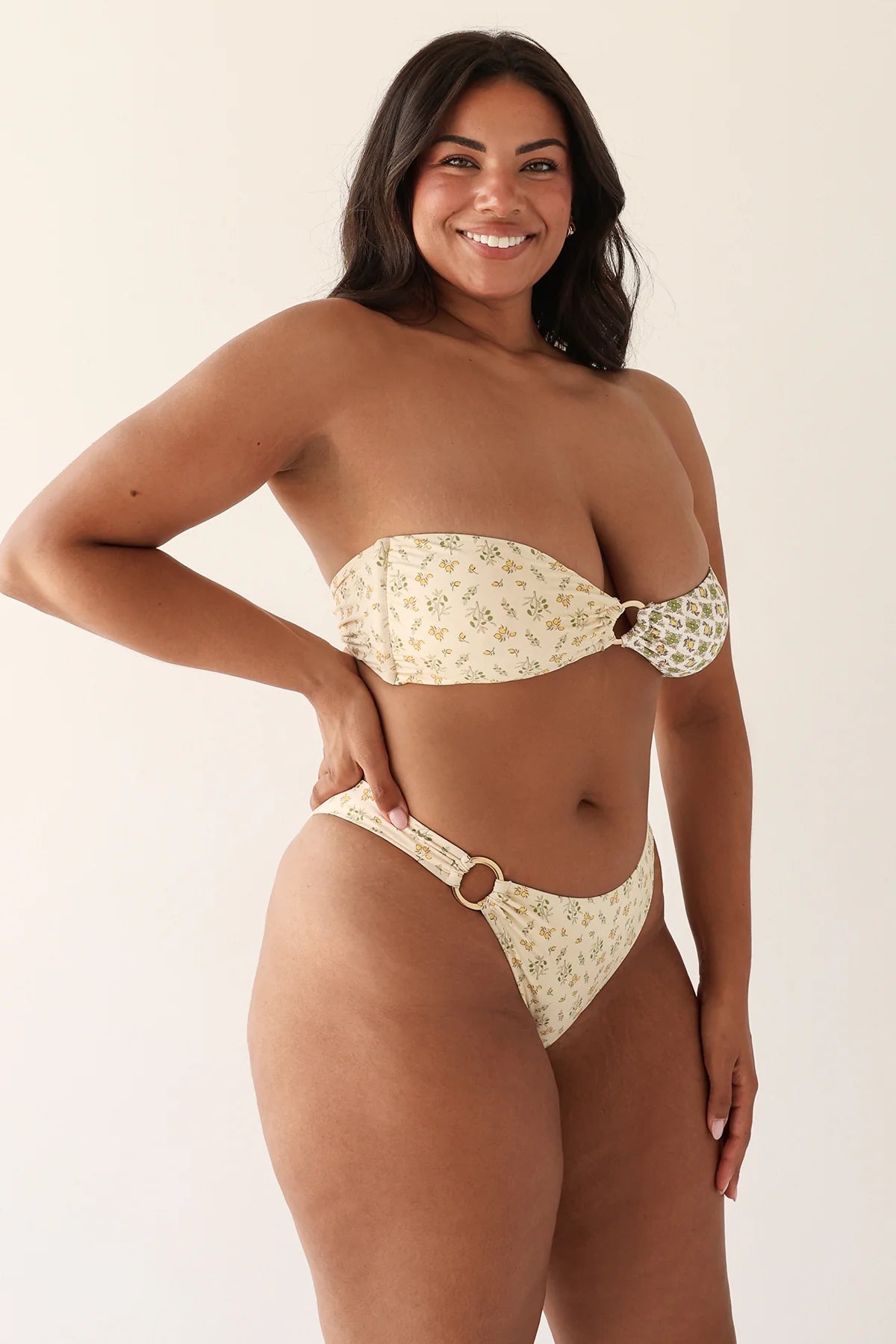 Lotus Bandeau Bikini Top