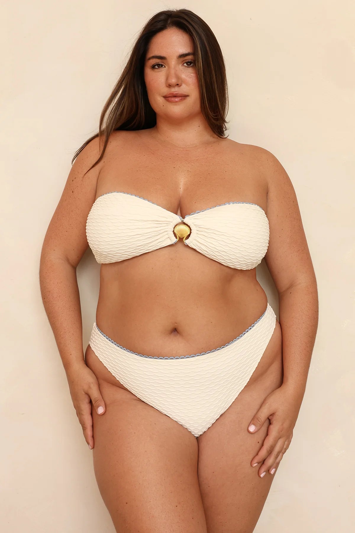 Lotus Bandeau Bikini Top