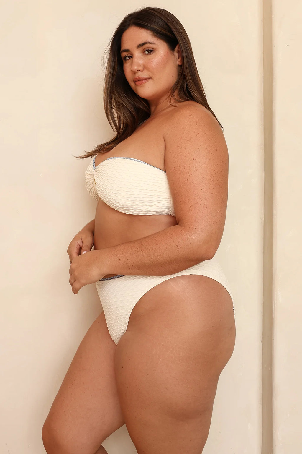 Lotus Bandeau Bikini Top