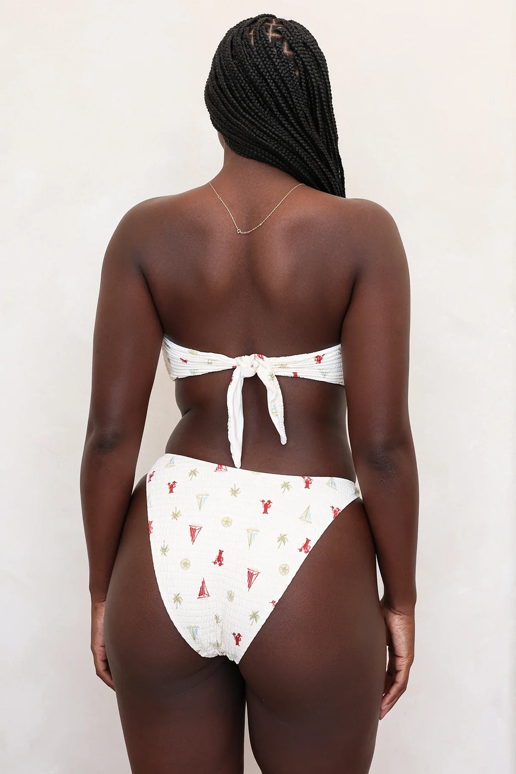 Lotus Bandeau Bikini Top