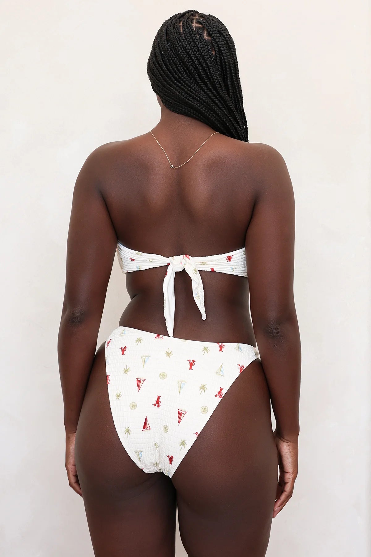 Lotus Bandeau Bikini Top