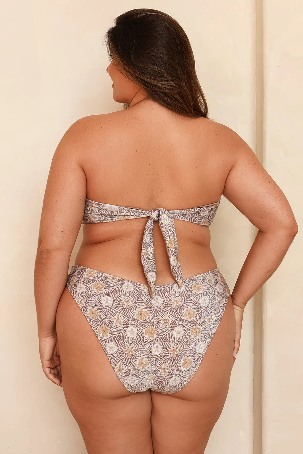 Lotus Bandeau Bikini Top