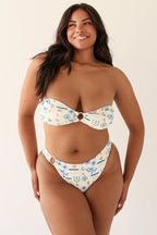 Lotus Bandeau Bikini Top