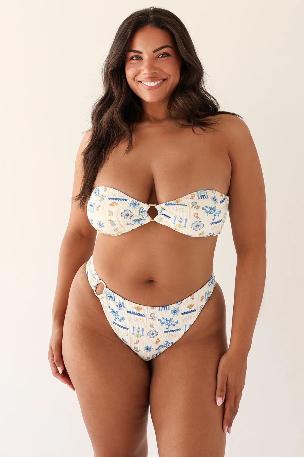 Lotus Bandeau Bikini Top