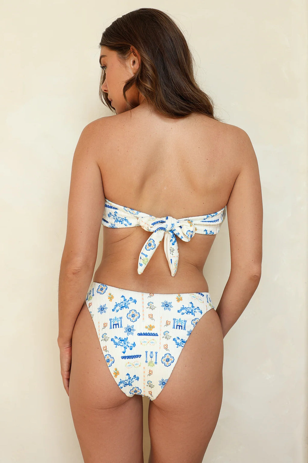 Lotus Bandeau Bikini Top