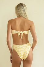 Lotus Bandeau Bikini Top