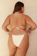 Palm Triangle Bikini Top