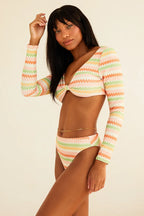 Bianca Long Sleeve Bikini Top