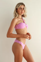 Frankie Asymmetrical Bandeau Bikini Top