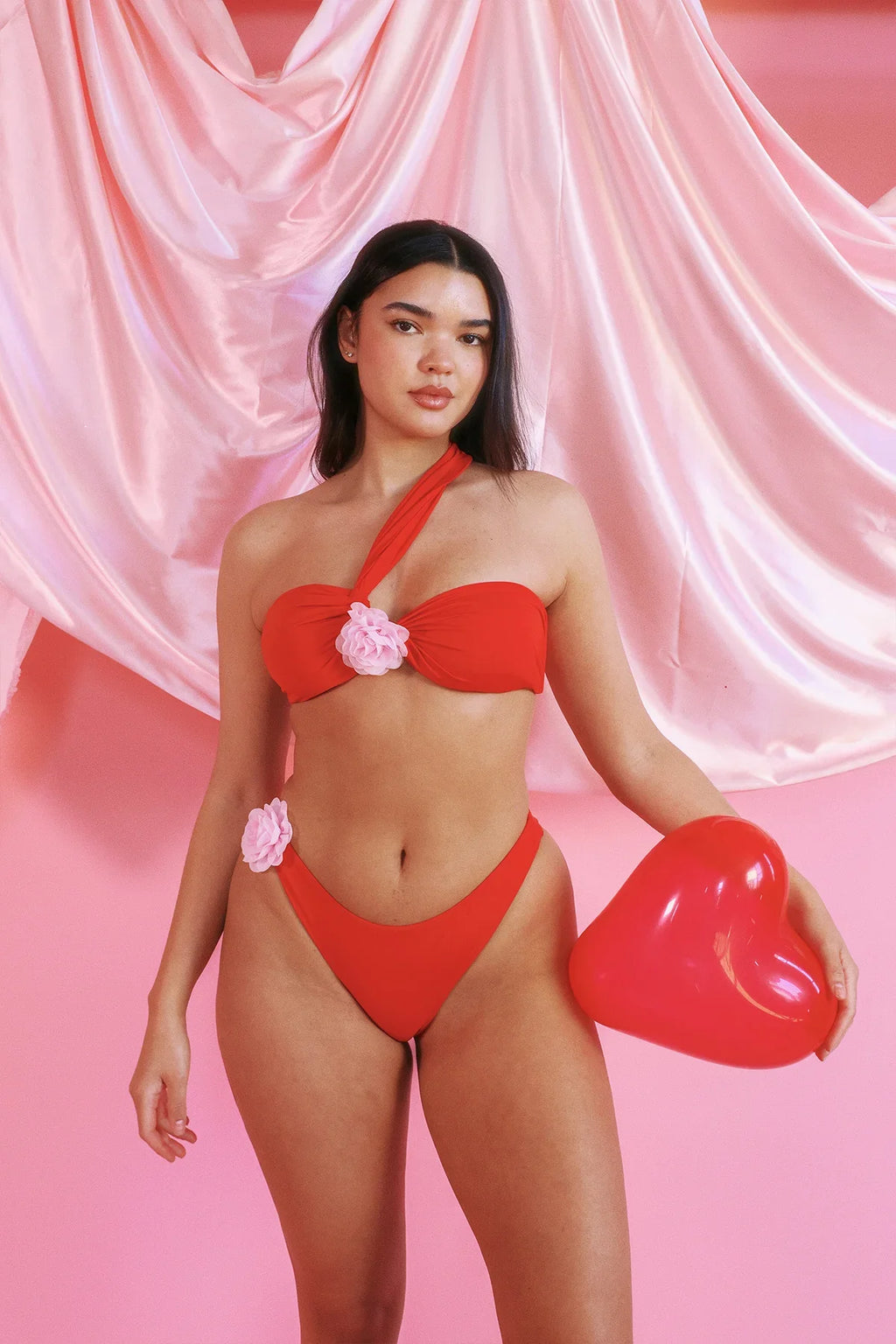 Frankie Asymmetrical Bandeau Bikini Top