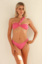 Frankie Asymmetrical Bandeau Bikini Top
