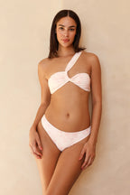 Frankie Asymmetrical Bandeau Bikini Top
