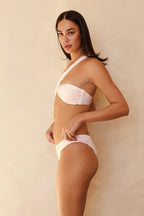 Frankie Asymmetrical Bandeau Bikini Top