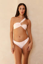 Frankie Asymmetrical Bandeau Bikini Top