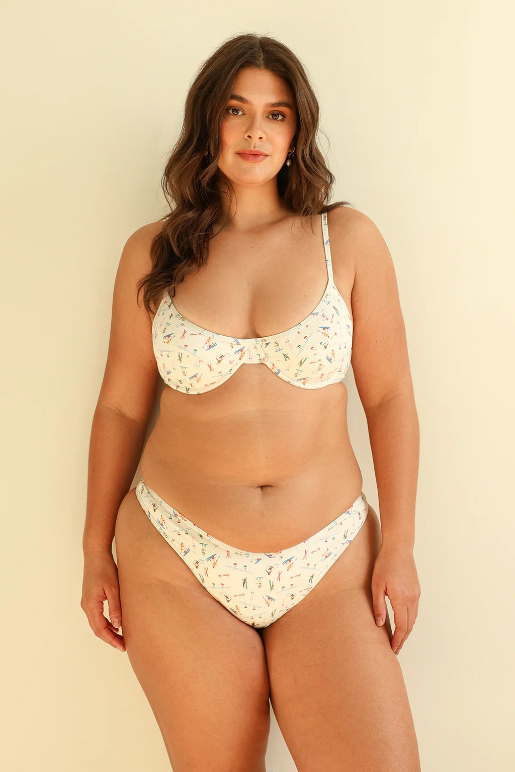 Hit The Slopes Underwire Cheeky Set