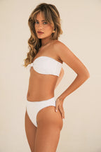 Bunny Knotted Bandeau Bikini Top