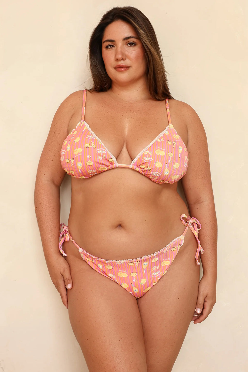 Emilia Triangle Bikini Top