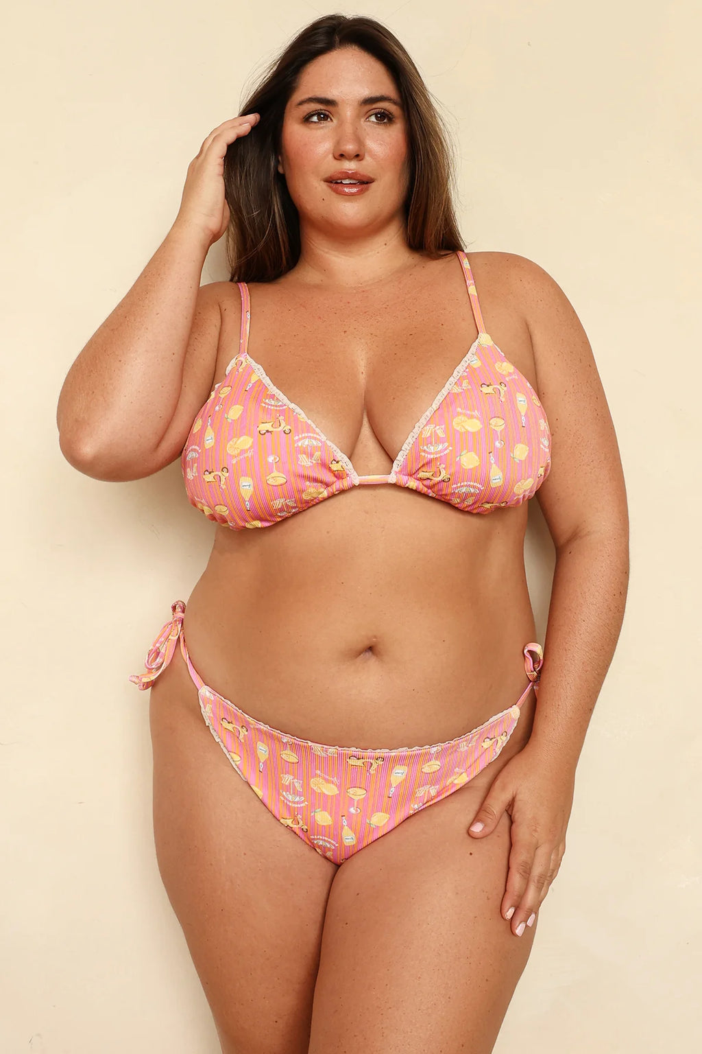 Emilia Triangle Bikini Top