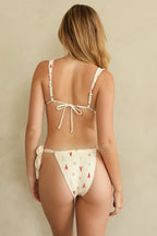 Amber Triangle Bikini Top