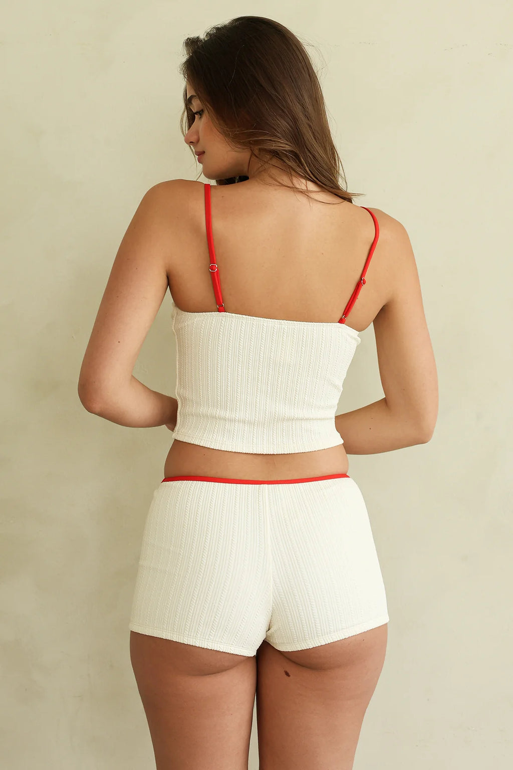 Gardenia Pointelle Tankini Full Set