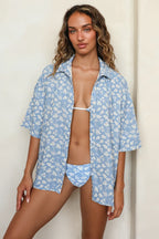 Hawaii Button-Up Top