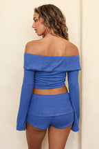 Fold-Over Mini Shorts