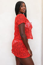 Sail Away Mini Skirt