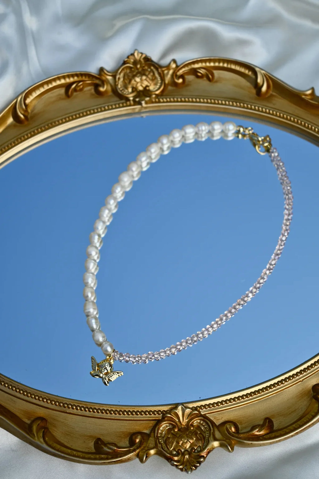 Dreamsbaby Jewels x Dippin Daisys Gold Cherub Necklace