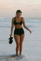 Farrah Elastic Waist Booty Short