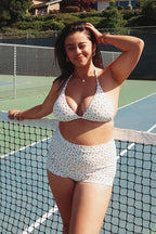 Farrah Elastic Waist Booty Short