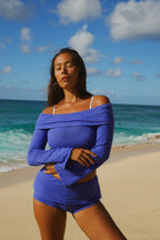 Fold-Over Mini Shorts