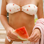 Lobster Cove Bandeau Super Cheeky Set