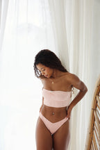 Blossom Bandeau Thong Set