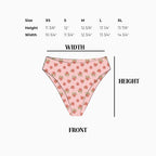 Seashore High Waist Cheeky Bikini Bottom