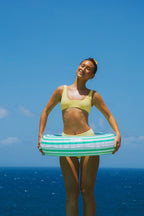 Baby Yellow Bralette Cheeky Set